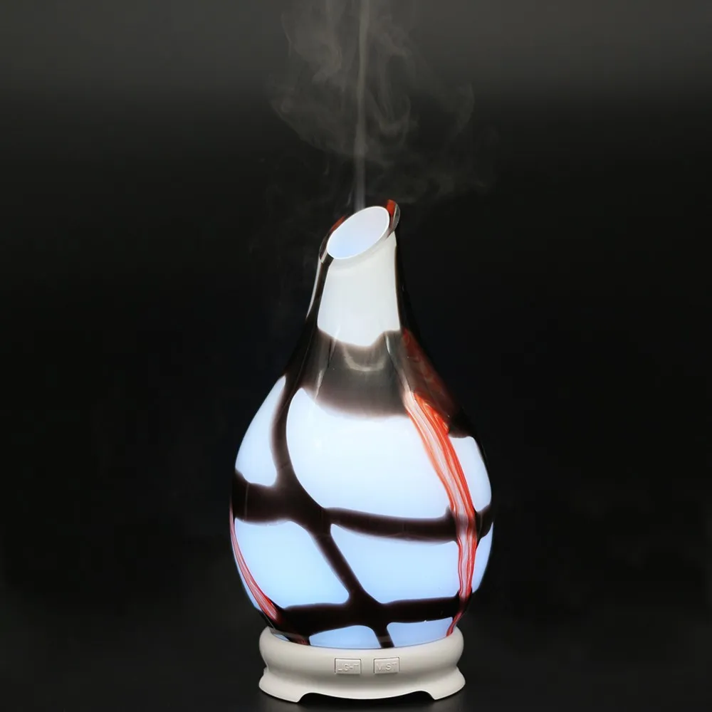 2019 Art Glass Ultrasonic Electric Aromatherapy Glass Aroma Diffuser