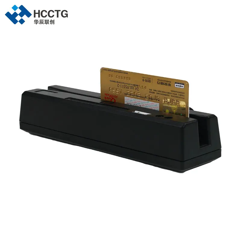 3 tracks 13.56 MHz Multi MSR USB IC Chip Smart Card Reader HCC110