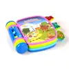 Musical Book Flip Learning Toys Early Learning Educational eBook Toys with Light and Sound Interactive for Baby, 1 Year Old, Tod