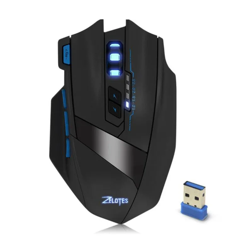 Zelotes Professional Gaming Mouse 2500DPI High Precision wired mouse mice for Mac PC Computer Laptop MK3542