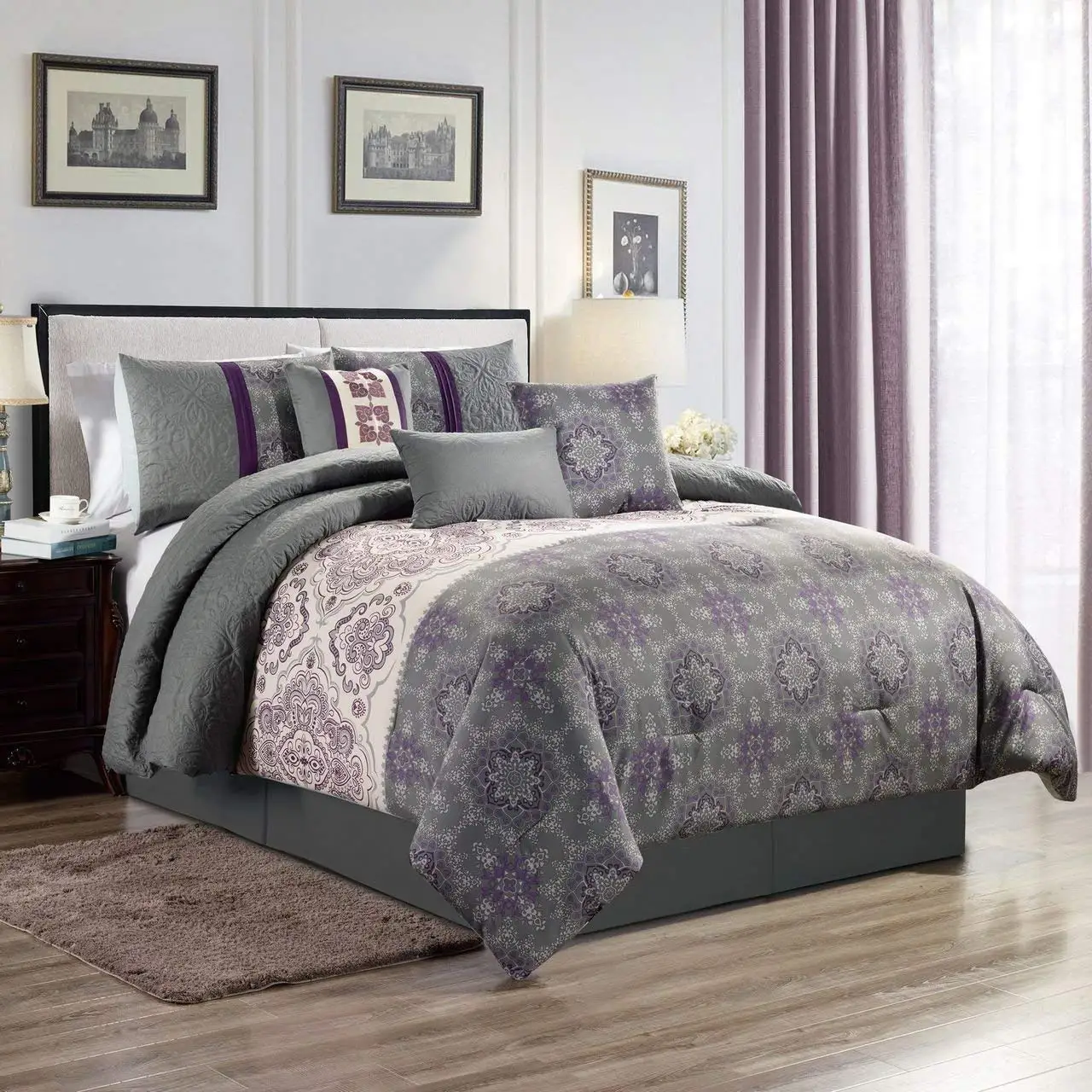 Cheap Purple Comforter Set Full, find Purple Comforter Set Full deals ...