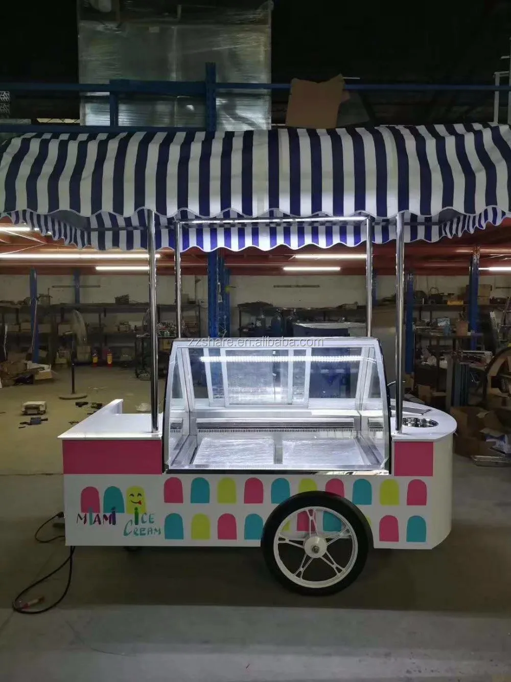 Popsicle Ice Cream Push Cart Freezer Ice Cream Cart For Sale Buy Ice