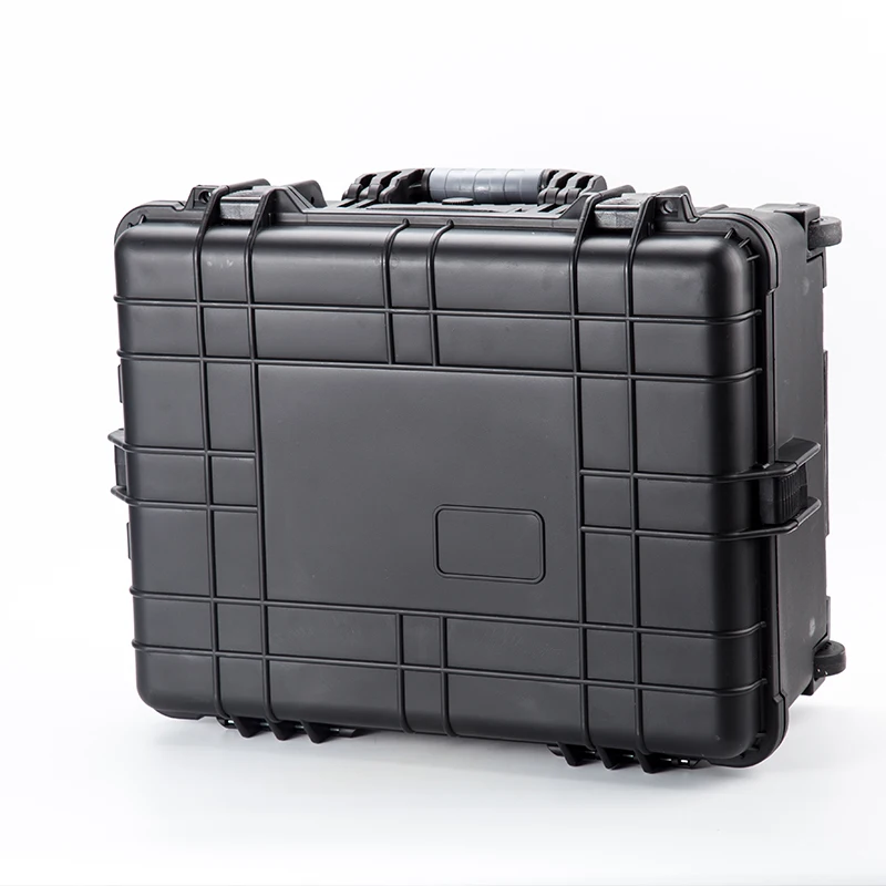 GD5014 Trolley case protection Impact resistance waterproof suitcase tool box safe instrument case with Precut sponge with wheel