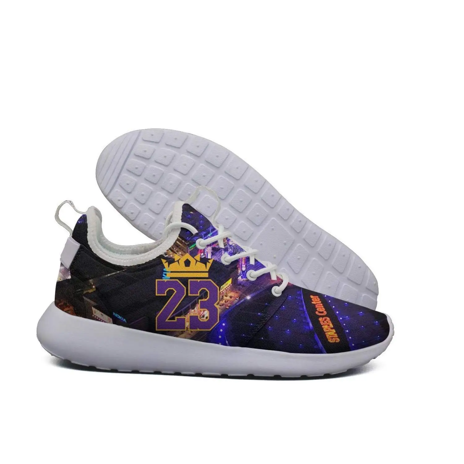 Womens Roshe Two Lightweight La/_Bron/_Yellow/_Logo/_Basketball Beautiful Running Sneakers mesh Shoes
