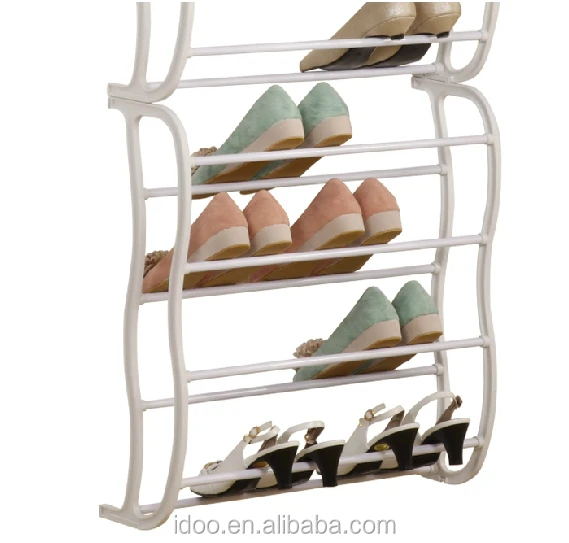 12 Pairs Shoe Rack Over The Door Metal Door Hanging Shoe Rack Over The Door Shoe Organizer Fh Srad00484 Buy 12 Pasang Rak Sepatu Di Atas Pintu Di Atas Pintu Organizer Sepatu Pintu Logam