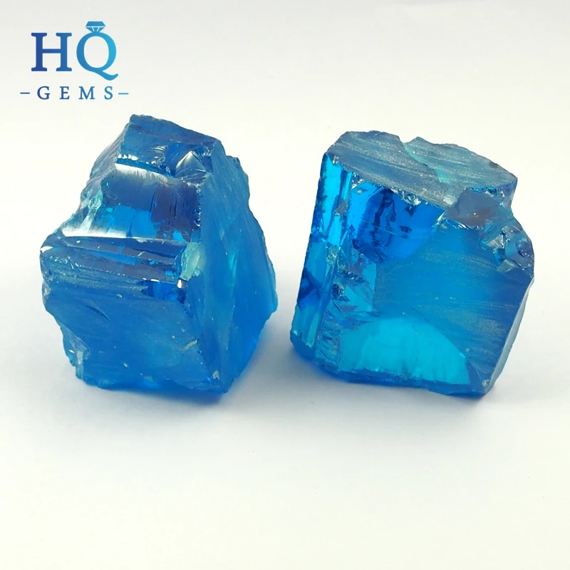 Hq Aquamarine Raw Cz Rough Zircon Uncut Cubic Zirconia Material Buy