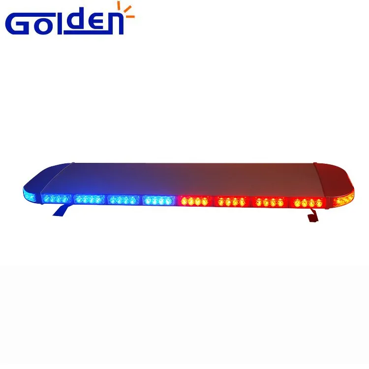Highway Patrol 48'' Tri Color Changing Low Profile Led Emergency Police