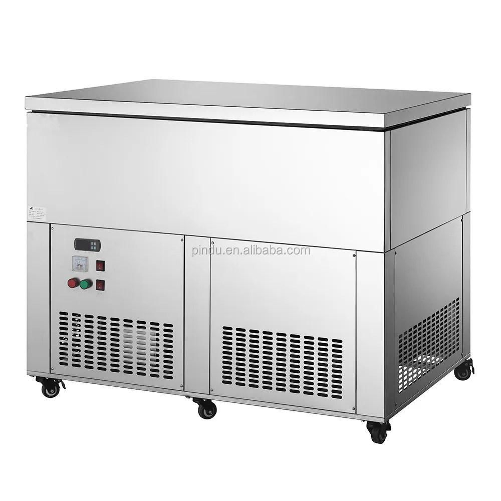 High Efficiency Commercial Clear Ice Block Round Ice Maker Ice Cube Maker Machine With Lid Buy