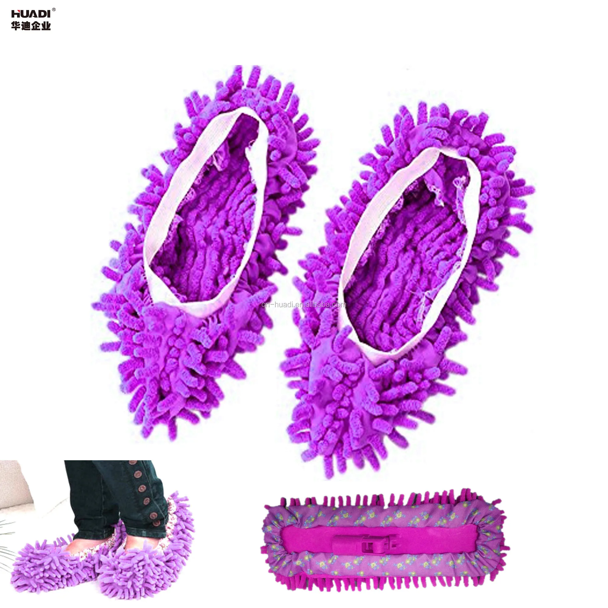 Lazy Floor Foot Socks Shoes Mop Dusting Mop Slippers - Buy Mop Slippers ...