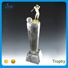Carved Technique and Trophy Product Type Custom sport trophy golf glass trophy crystal