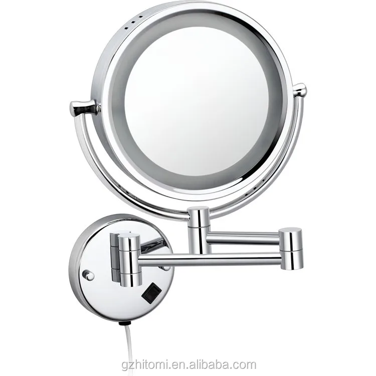 Wall Mounted Magnifying Makeup Mirror Buy Led Bathroom Lights Vanity