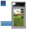 Powder coating fire-proof window galvanized steel sheet fire resistant windows(FW-JY-002)