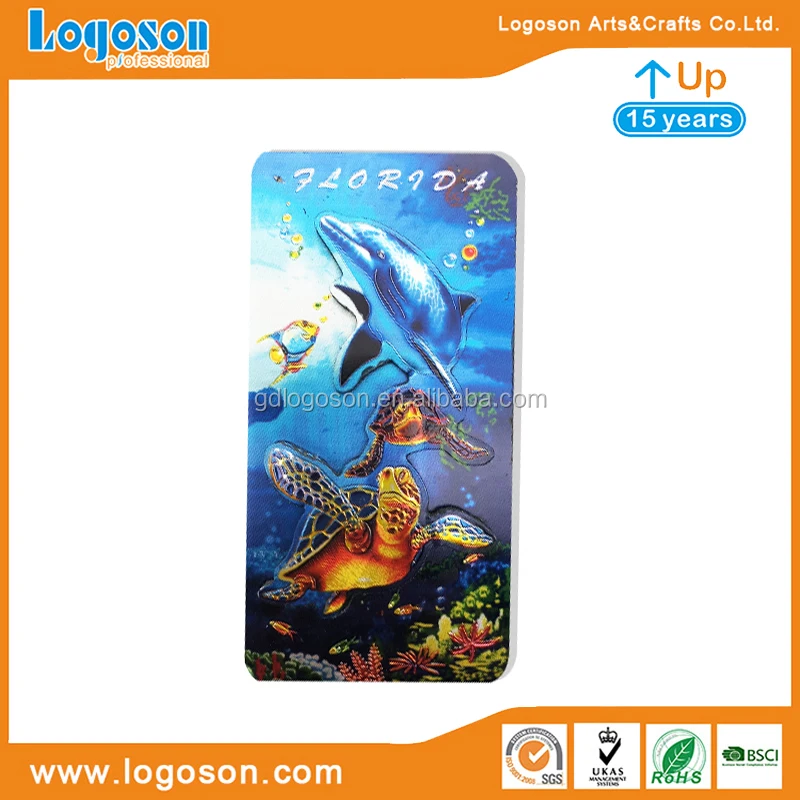Unique Florida Souvenirs Wholesale Sea World Refrigerator Sticker 3d 2