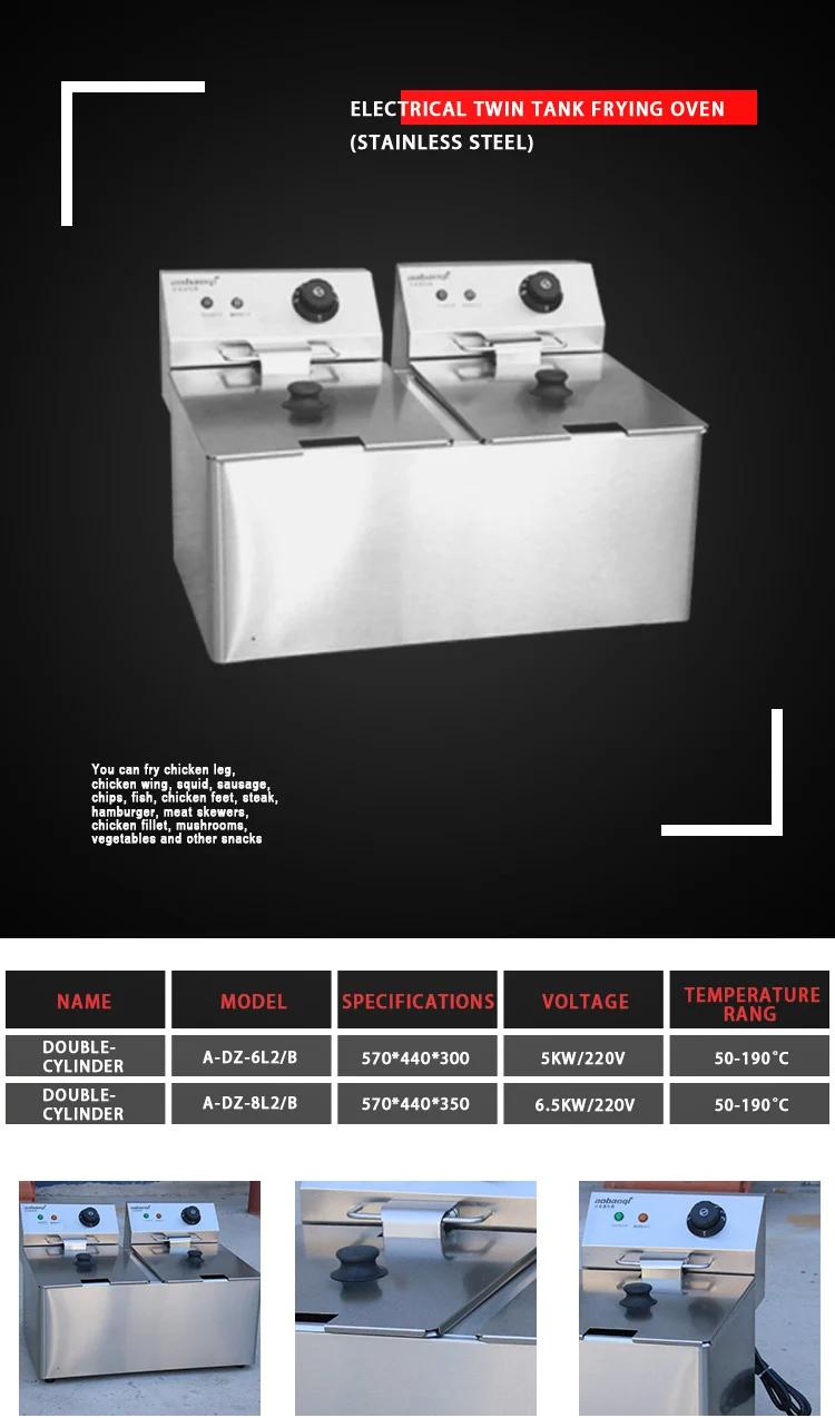 Table Top Restaurant Electric Deep Fryer For Commercial Use Buy