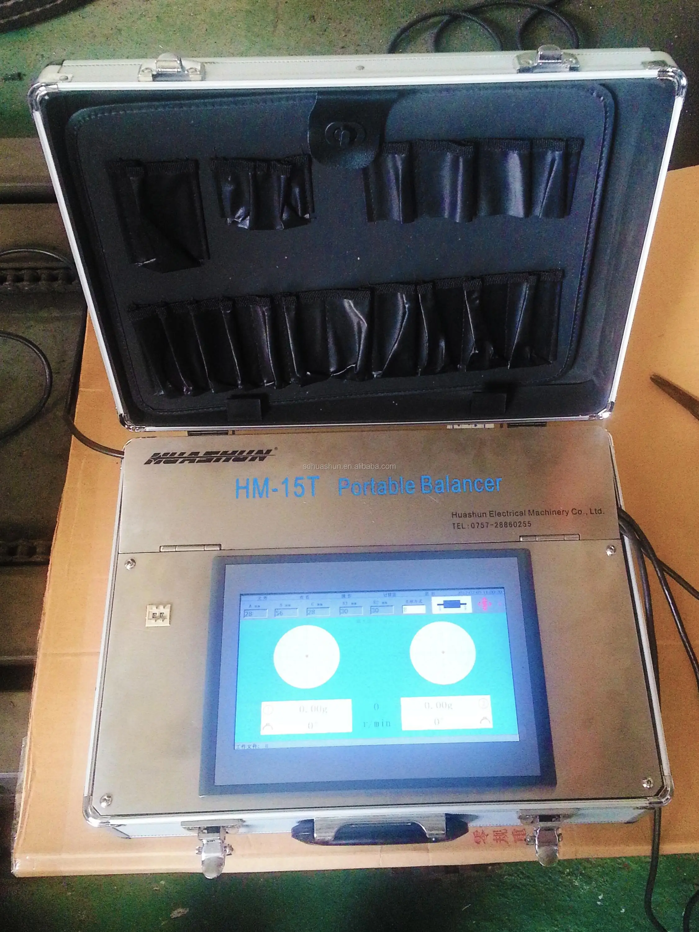 Huashun Dynamic Field Balancing Machine Portable Balancer Buy Field Balancing Machine,Portable