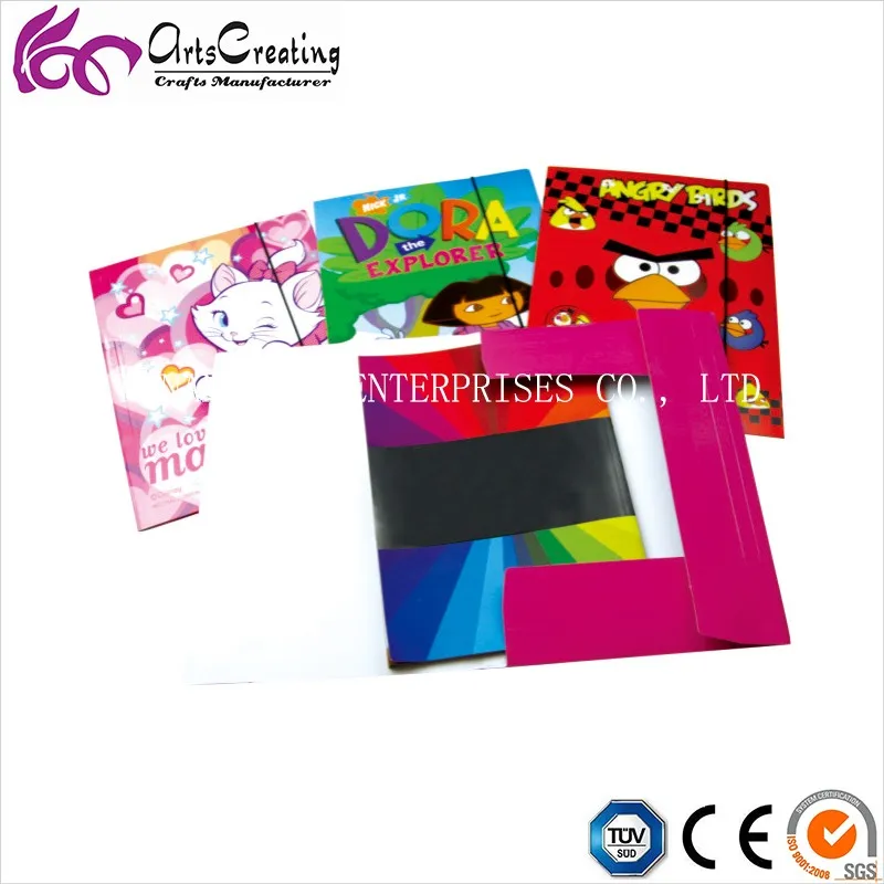 High Quality Cartoon Design Paper File Folder - Buy Colored Cartoon