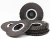 4'' Calcined aluminum flexible Korea flower radial flap disc with nylon core