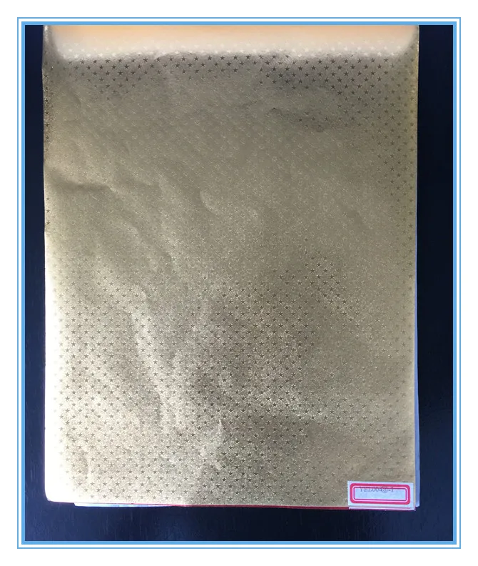 Embossed Aluminum Foil Laminated Paper Buy Aluminum Foil Paper