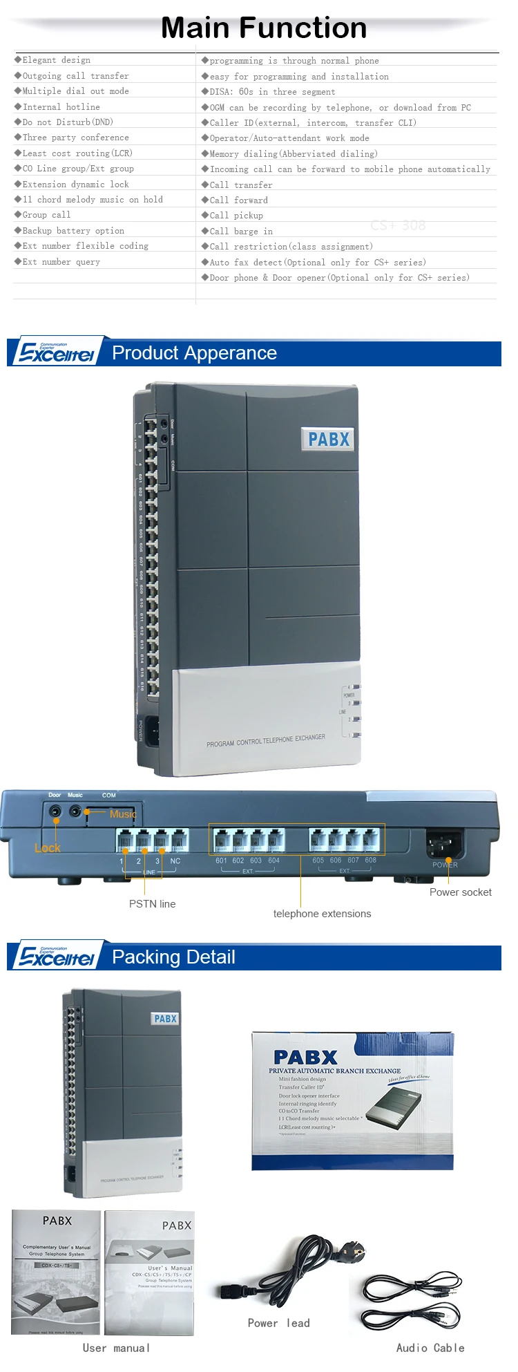 Pabx System With Cheap Price Cs416 416 Pbx Buy Pabx,Pabx System Price