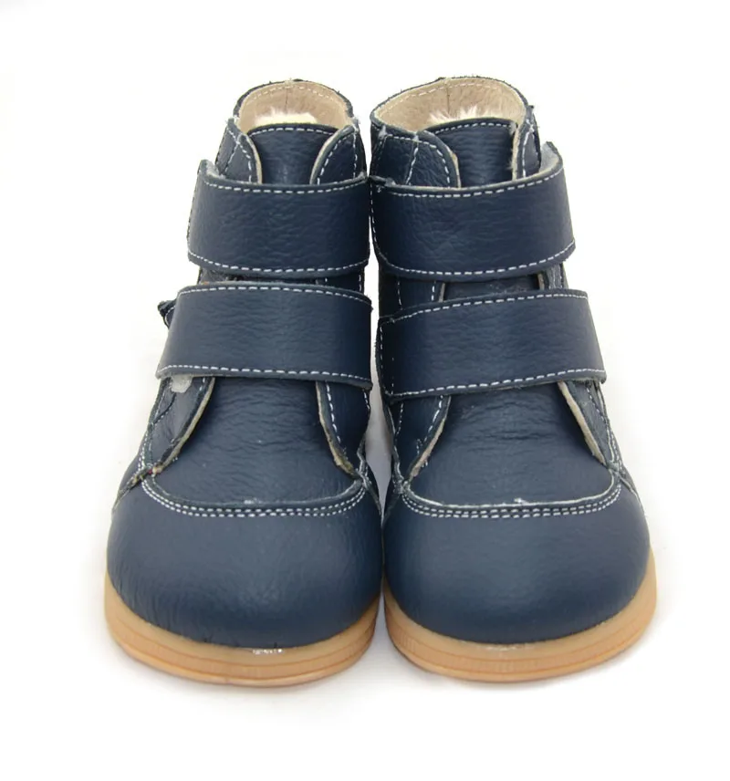 thick plush boy boots