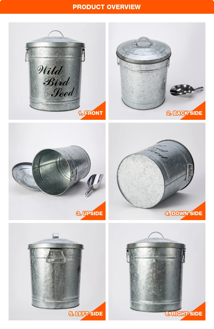 Wild Bird Metal Pet Food Storage Container Buy Food Storage Container