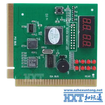Pci 4-digit pc motherboard diagnostic card