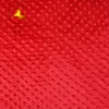 China advanced technique super soft customized details 100% polyester plush minky fabric wholesale