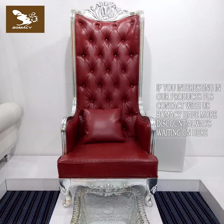 Cheap King Throne Chair Royal King And Queen Chairs For Wedding Bmk077