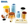 self lubricating DU DX SF-1 SF-2 PAP P10 P20 dp4 ptfe coating carbon stainless steel tube plain sleeve flanged collar bushing