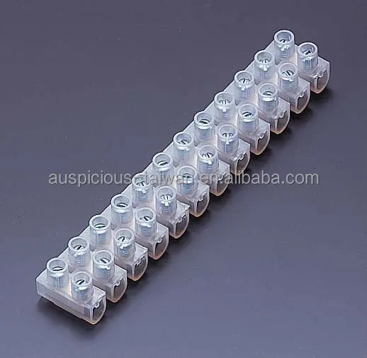 10mm2 12 Poles Pvc Strip Terminal Block (tb1012) Buy 12 Way Terminal