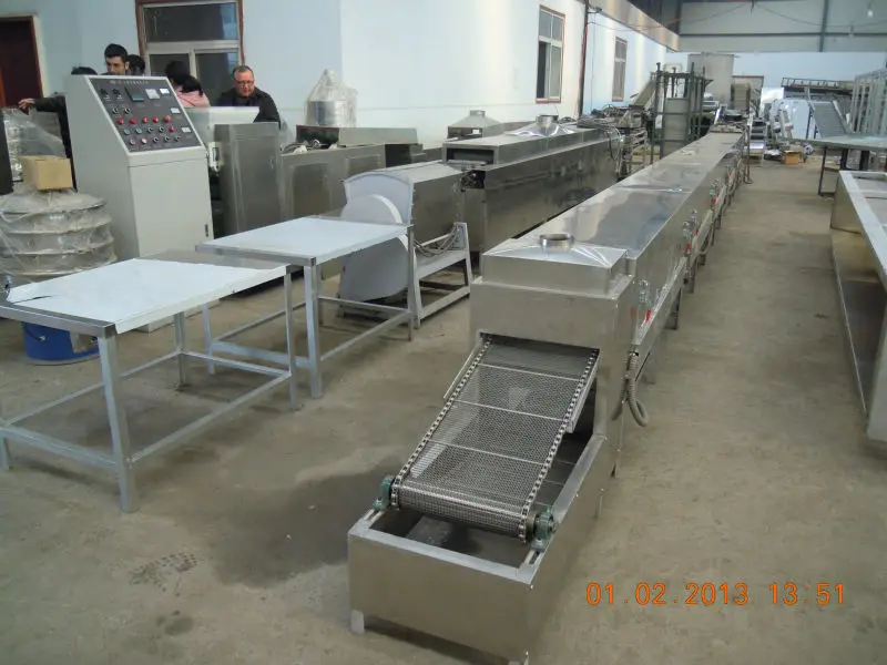 full automatic salad/crust snake food making machine