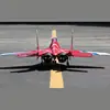 mig29 lx models large rc plane with led light for sale