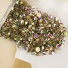 SS3-SS50 AB color 2088 non hotfix glass stones cheap flat back rhinestones in bulk