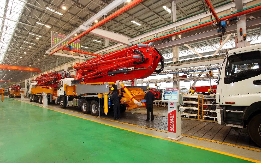 Sany Syg5271thb C8 Series Sany Concrete Pump Truck 38m High Efficiency