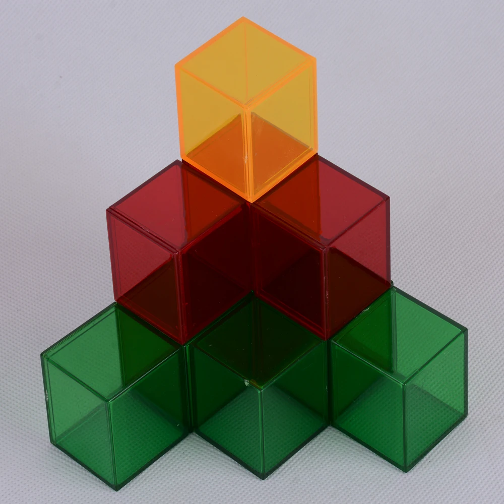 Acrylic Plastic Cube Blocks Toy Patience Game Ql026(b) Buy Plastic