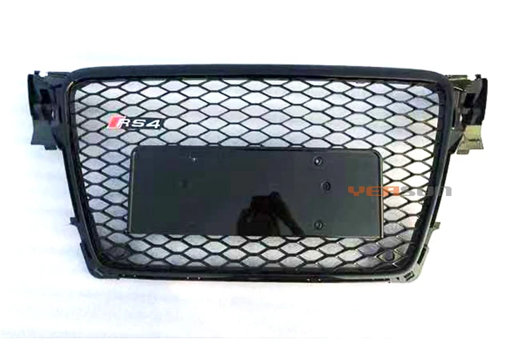Modification B8 RS4 front grille without logo for Audi A4