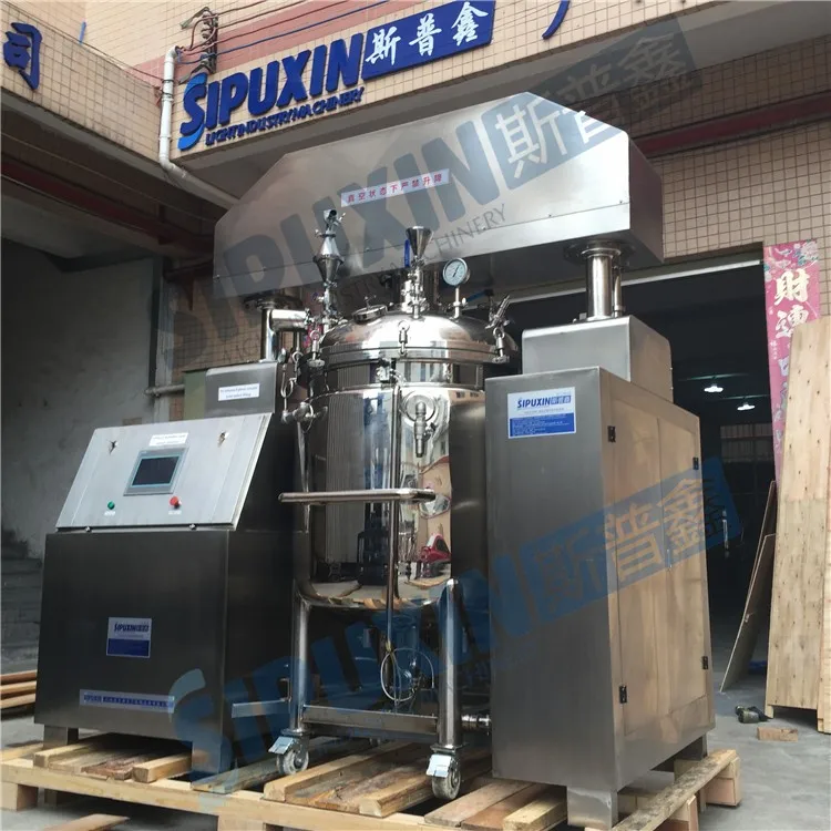 Ei 510L movable vacuum mixing tank for high viscous material (105)