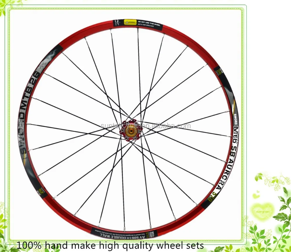 26 inch front wheel with disc brake