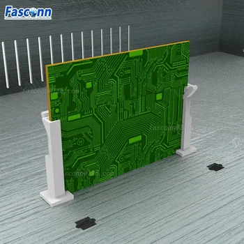 Plastic Vertical Mount Pcb Card Guide Locking Latched,Nylon Horizontal