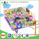 الحلوى تصميم الاطفال تلعب مركز ملعب داخلي مع البلاستيك الشرائح