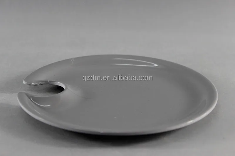 Round Shape Melamine Cocktail Plate