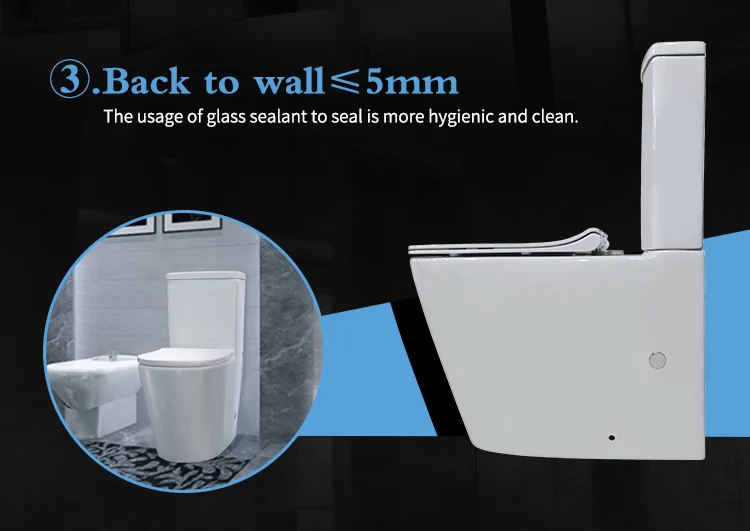 Wc Toilet Chinese Toilet New Design Siphonic Flush System With 10 Cm
