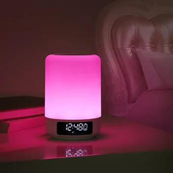 bt speaker with led lamp