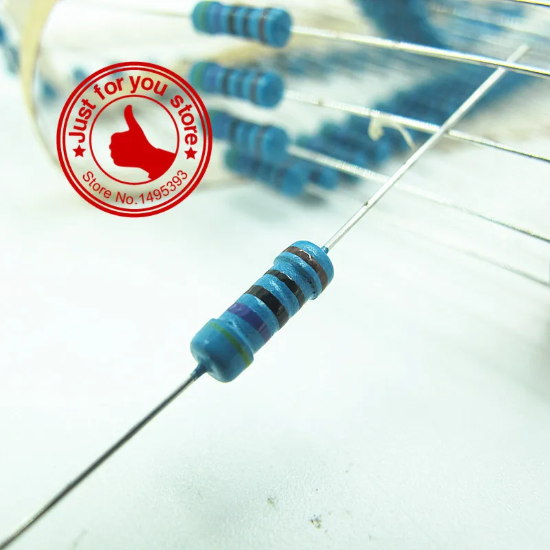 centaure metallic 1//2w size 150r0.6#20 to 250pcs 150 ohm resistance 0,6w