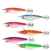YOUME Fishing Squid Jigs Fish Bait Shrimp Jig Lures 1pcs/lot Isca Artificial Fishing Lures Octopus Wood Shrimp 7cm