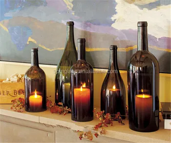 Recycle Wine Bottle Candle Holder Insert With Por Design As Dec Recycle Wine Bottle Candle Holder Insert With Por Design As Dec