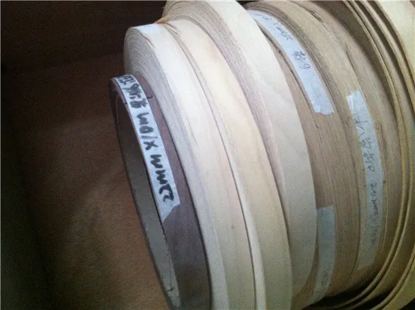 walnut Wood Veneer Edgebanding for Plywood Edges and furniture decoration