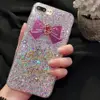 New Cute Cartoon Sailor Moon Case For iPhone 7 plus 6 6s plus Comics Paillette 3D Flash Powder Glitter Back Funda Cover Coque