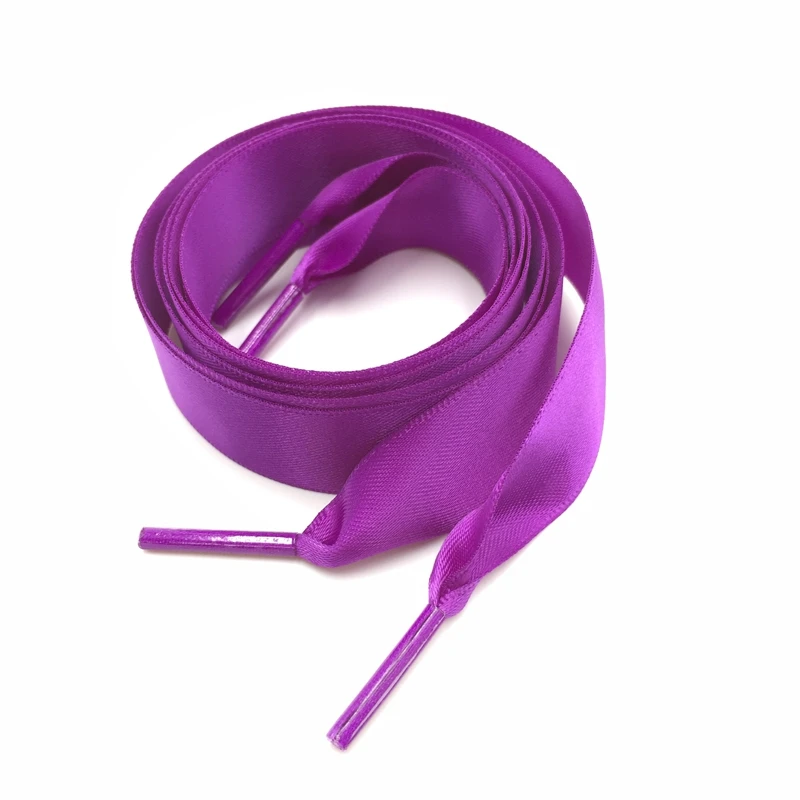 Supply colorful fancy ribbon shoelaces for decoration