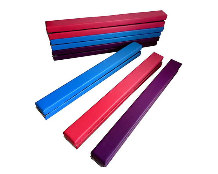Children 9.5 Feet Wood Folding Gymnastic Soft Balance Beam For Sale